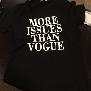 NWT more issues than Vogue T-shirt